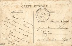 Montargis CPA the pond and the canal