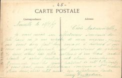 Neuville with Wood CPA the tower