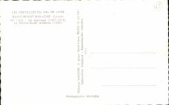 Saint Benoit on the Loire CPA the basilica It main modern furnace bridge