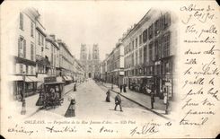 Orleans CPA View of the street Jeanne of arc