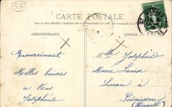 Mihiel Heiliges - Innenraum der Kasernen des Regiments 161 der Infanterie - CPA