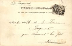 Saint Mihiel - the Table of the Devil - CPA