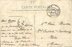 Saint Mihiel - House of Roy and Rue of the Carmelite friars - CPA