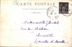 Saint Mihiel - 1899 - Table of the Devil - CPA