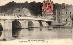 Saint Mihiel - the Bridge on the Meuse - CPA