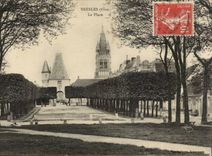 Bresles - der Platz - CPA