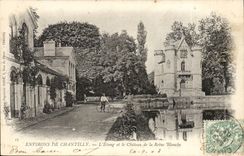 Surroundings of Chantilly - the Pond and the Castle of White Queen CPA