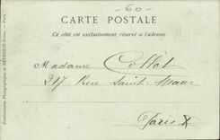 Surroundings of Chantilly - the Pond and the Castle of White Queen CPA