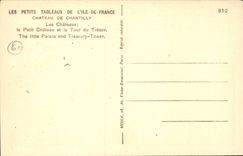 Chantilly - the Small Castle and the Tower of Treasury CPA