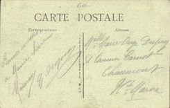 Clermont - Church in 1662 CPA