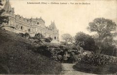 Liencourt - Latour Castle - Sight on Rocks CPA