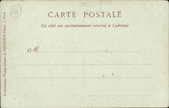 CPA Castle of Chantilly the main entrance and the vault