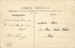 Arbeit von Auteuil cPA eine erste Kommunion