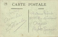 Crepy in Valois CPA Seen on the Northern part of the city taken heights of Hazemont