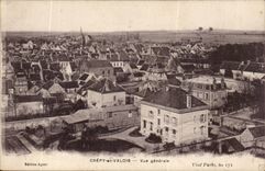 Crepy in Valois CPA View