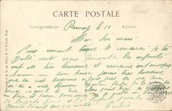 Crepy in Valois CPA View