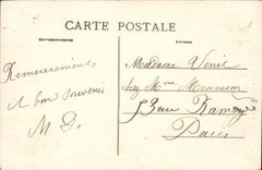 CPA Fleurines Ruinen der prioress von Saint Christophe