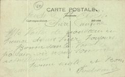 CPA Arsy Eingang des Landes