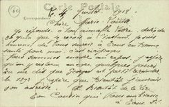 CPA Mont Saint Adrien der Platz das Rathaus die Kirche