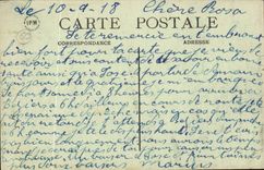 CPA Crepy in Valois House street of the lion