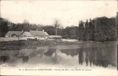 CPA Umlagerungen von Compiegne Choisy zu den Bottichrandern von Aisne