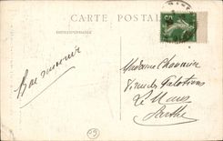 Kirche Cinqueux CPA der 25 Februar 1910-Falle des Glockeaufsatzes