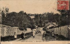 CPA Crepy in VAlois Mountain Sainte Agathe