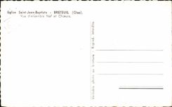 Saint Jean Baptiste Breteuil MODERN CARD Overall picture Nave and choruses