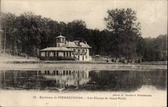 Umlagerungen von Pierrefonds CPA Teichen des Saint Pierre