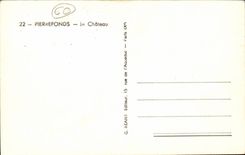 Pierrefonds CPA das Schloss