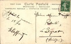 CPA Chaetau de Pierrefonds Ruinen vor der Wiederherstellung