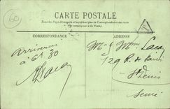 Pierrefonds CPA das Schloss und der See