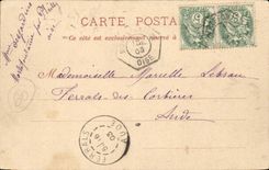 Mortefontaine CPA der grosse See und das Schloss von Valliere