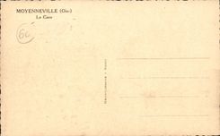 Moyenneville CPA Bahnstation