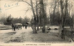 Saintines CPA der Herbst das Bohrgerat