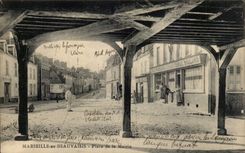 Marseille in Bauvaisais CPA setzt Rathaus