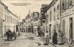 Nanteuil Haudouin CPA Strasse Charles Lemaire