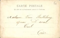 Mortefontaine CPA das Landhauschen und der See Valliere