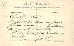 Mouy CPA Parks und Statue des Herzogs von Mouchy