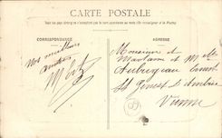 Mouy CPA altes Schloss der Lords von Lockerheit und von Louis XVIII