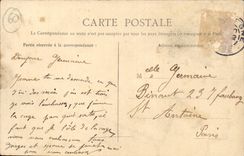 Compiegne CPA eine Ecke des Parks