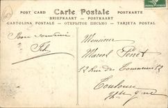 Compiegne CPA Festivals in der Ehre von Jeanne des Bogens (1909) auf der Schnur des Turniers