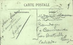 Compiegne CPA die Brucke und das Hotel von Flandern