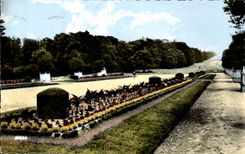 Compiegne CPA der Park des Gaumens