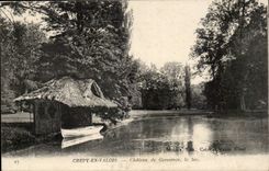 Crepy in Valois CPA Castle of Geresmes