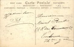 Compiegne CPA feiert in der Ehre von Jeanne von Bogen Defile der historischen Prozession Couleuvrine und bombardiert