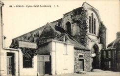 Senlis CPA Church Saint Suburb (Barber frames and joinery)