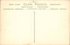 Senlis CPA Ruins of the old castle of Valgenceuse