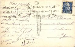 CPM Chamonix Crevasses et pyramides de glace au glacier des Bossons