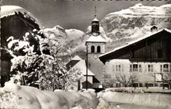 MODERN CARD SErvoz the church and the chain of Fiz